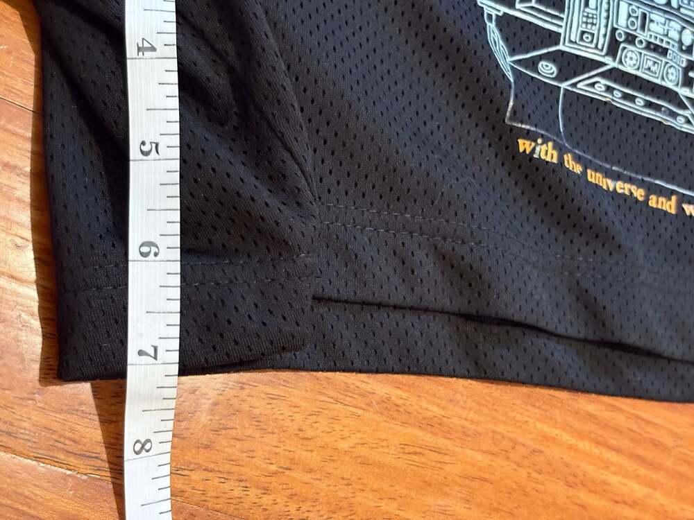 Coney Island Picnic With The Universe Graphic Mesh Shorts Black XXL - Picture 6 of 7